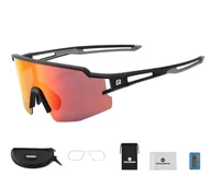 ROCKBROS(ロックブロス)偏光サングラス スポーツサングラス UV400 紫外線カット 超軽量 偏光レンズ 眩しさ軽減 オーバーグラス 収納ポーチ付き ユニセックス 自転車サングラス 近視対応 釣り ランニング 野球 登山 レディース メンズ