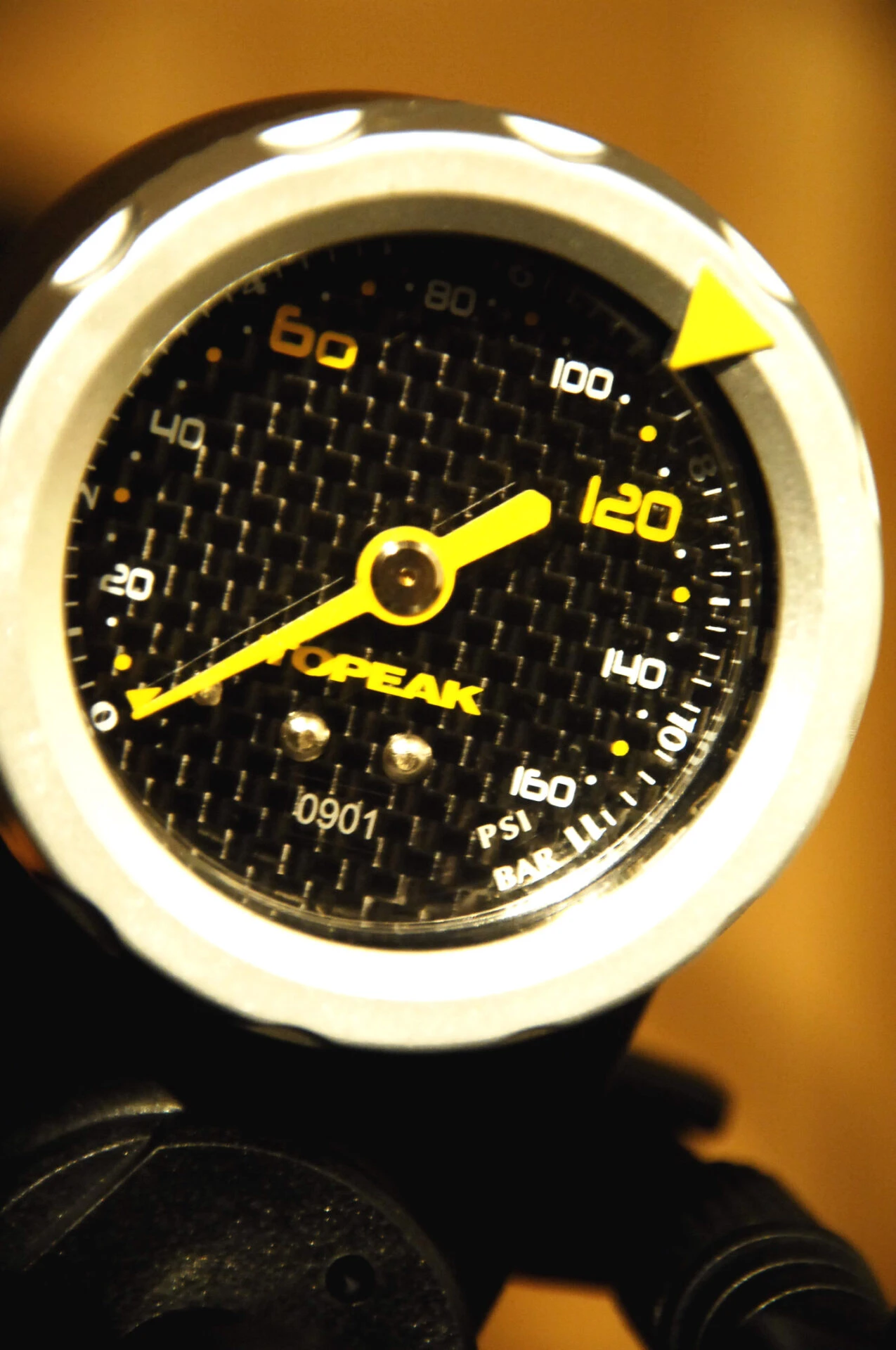 フロアポンプ買った　（トピーク ジョーブロー スプリント PPF034/TJB-SPT）