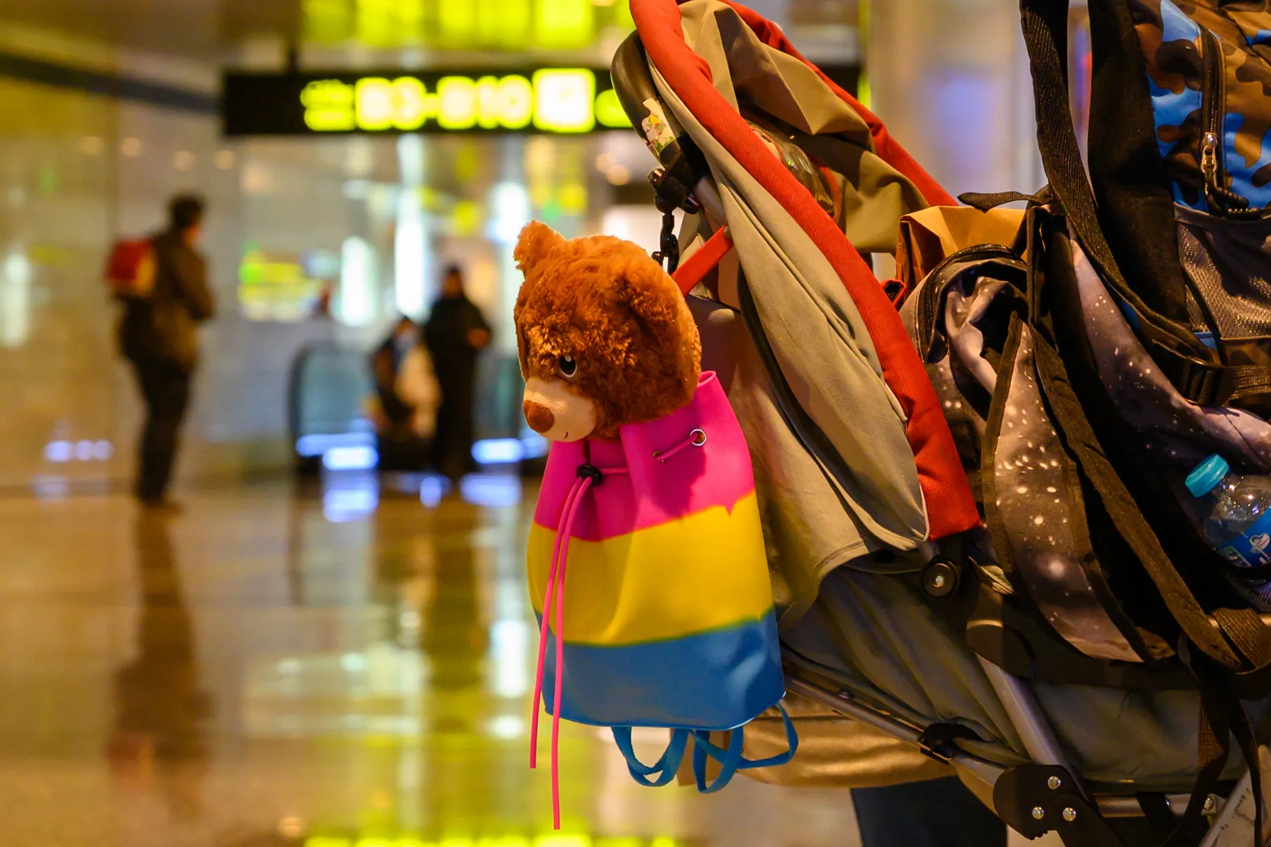 ドーハ空港のかわいいオブジェ