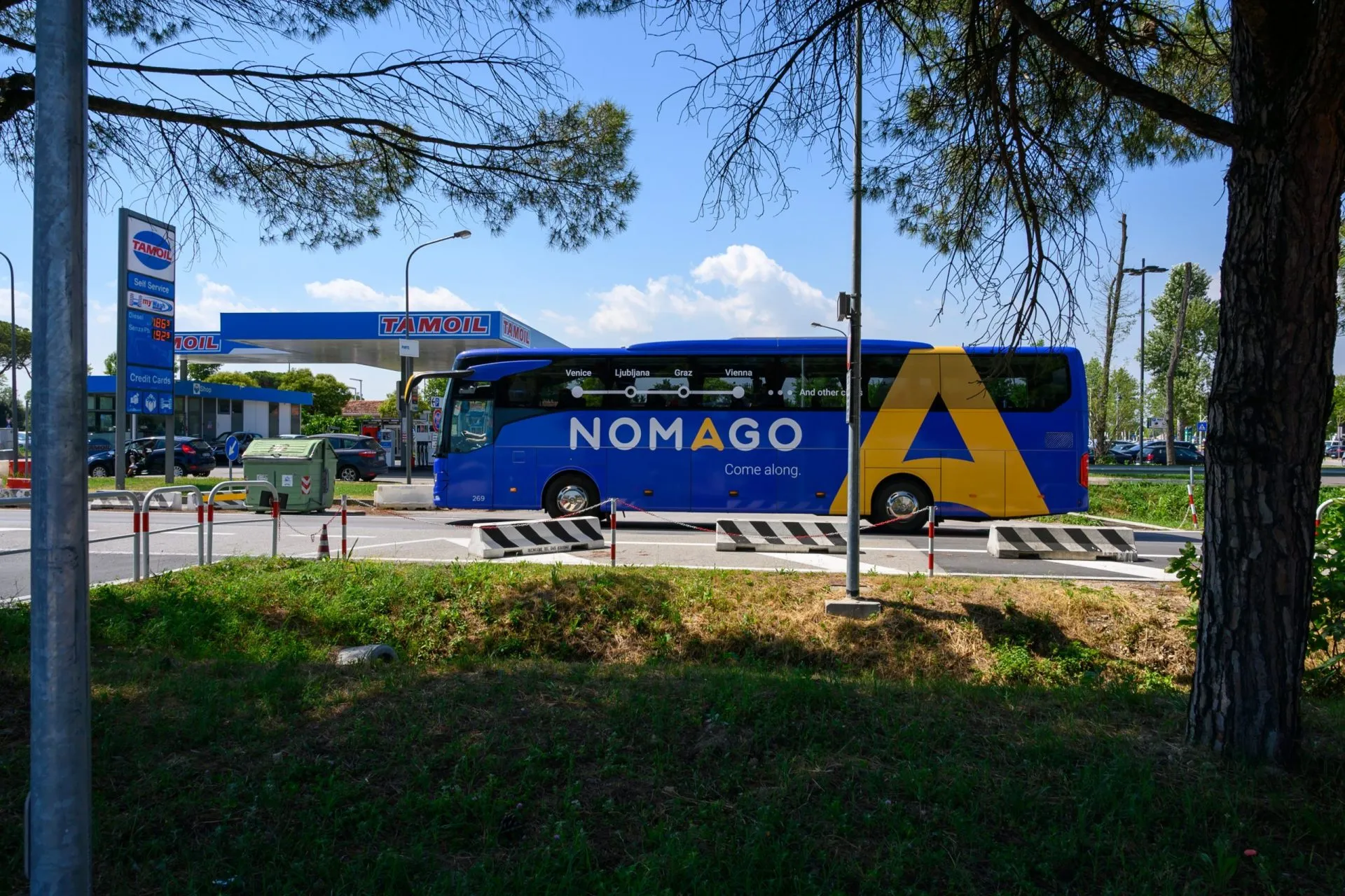 Ljubljana行きのバス