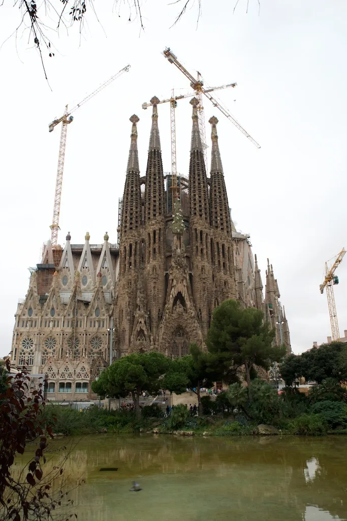 バルセロナの街並み
