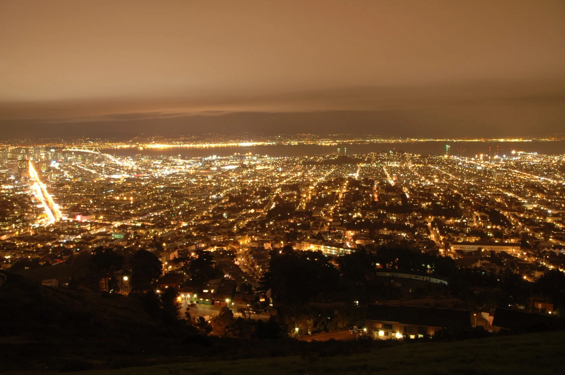 San Francisco night sight