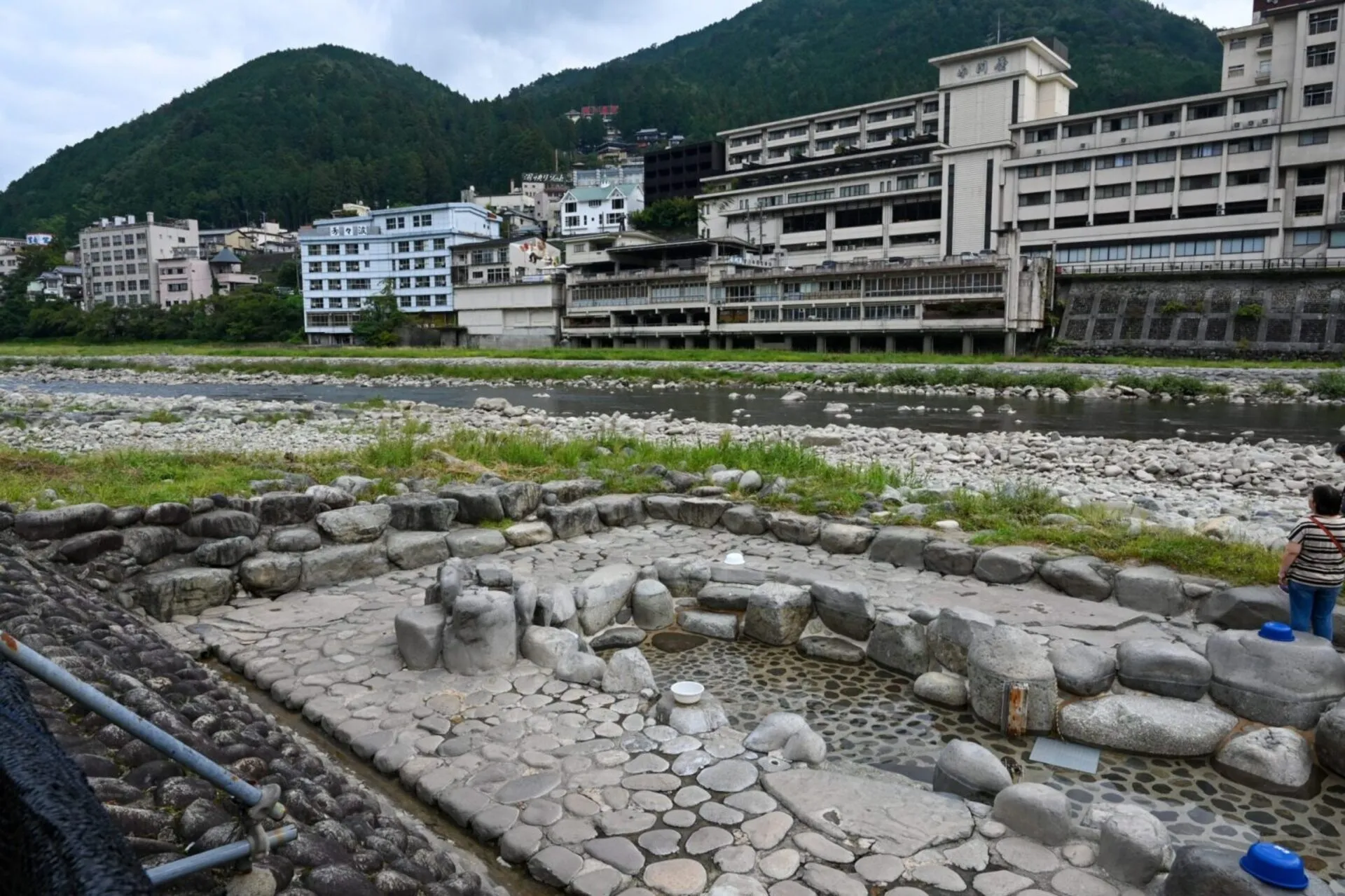 下呂温泉の露天風呂
