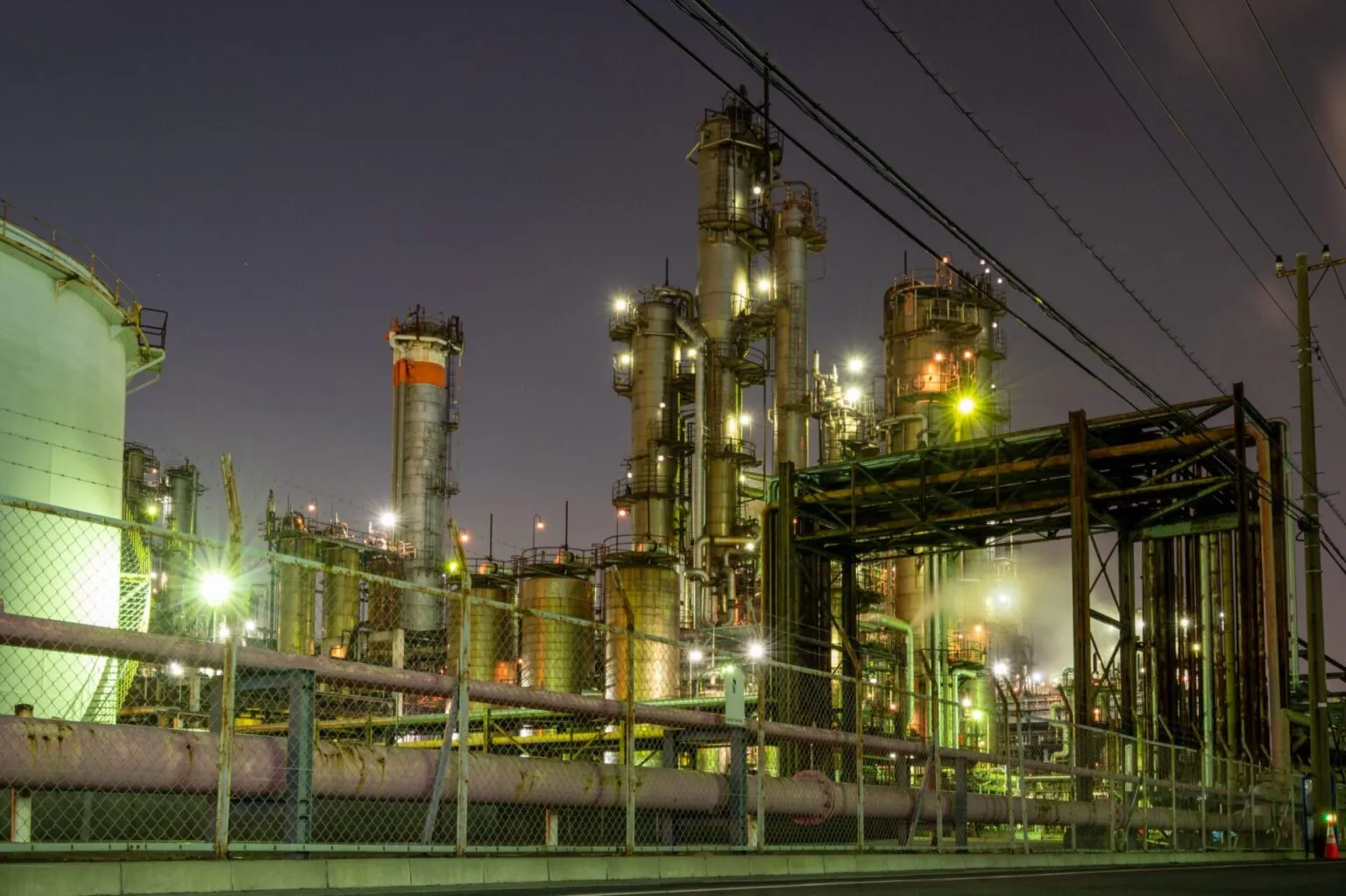 パイプラインと照明