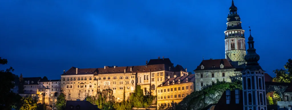 チェスキー・クルムロフの全景