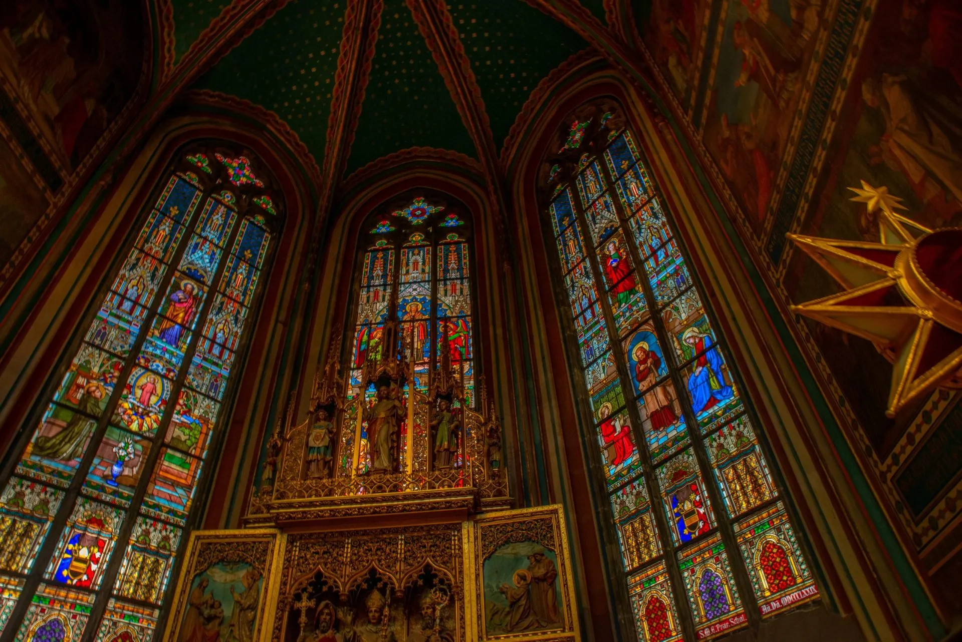 プラハ城内の有料エリア