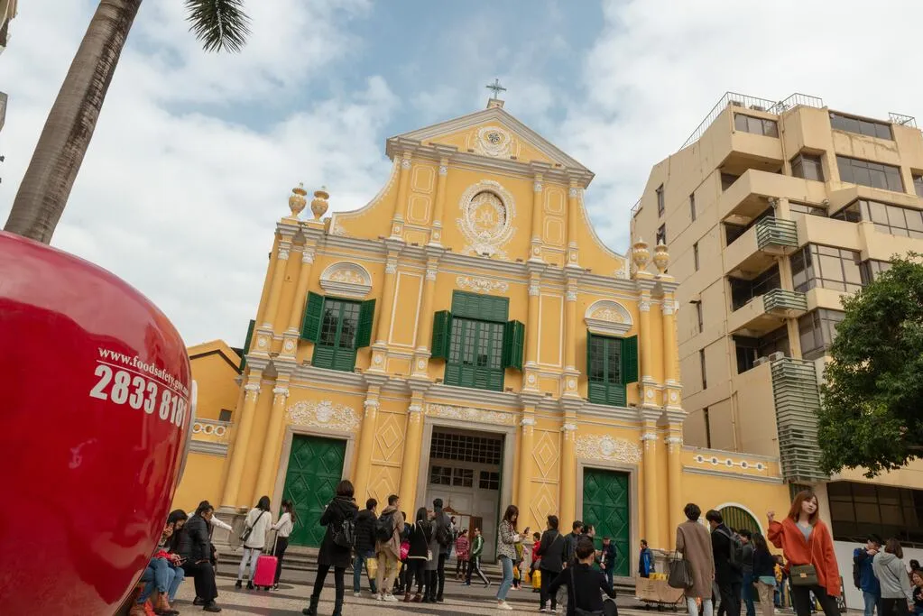マカオの街並み