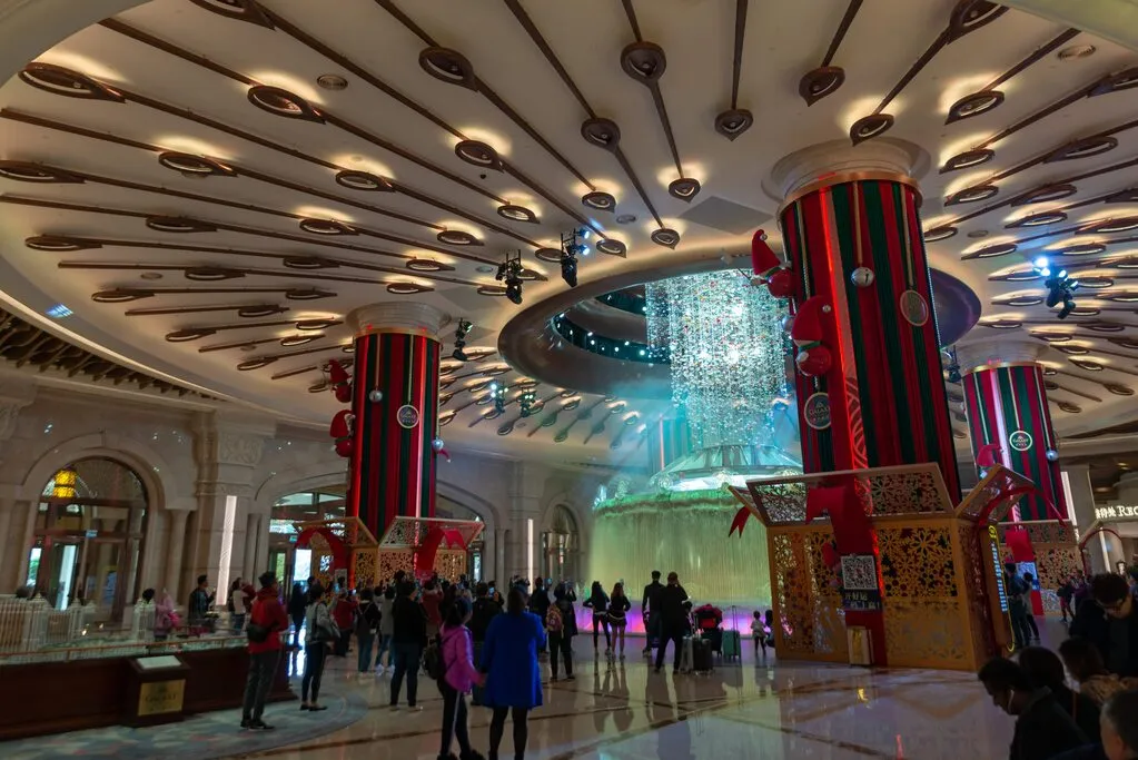 マカオのGALAXY外観