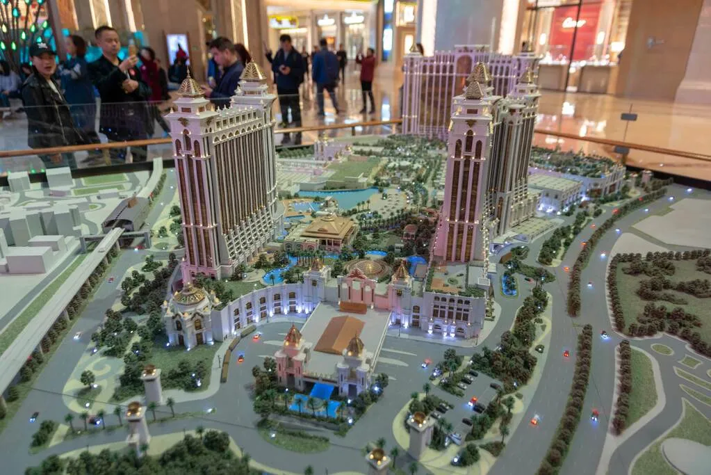 精巧なミニチュア展示