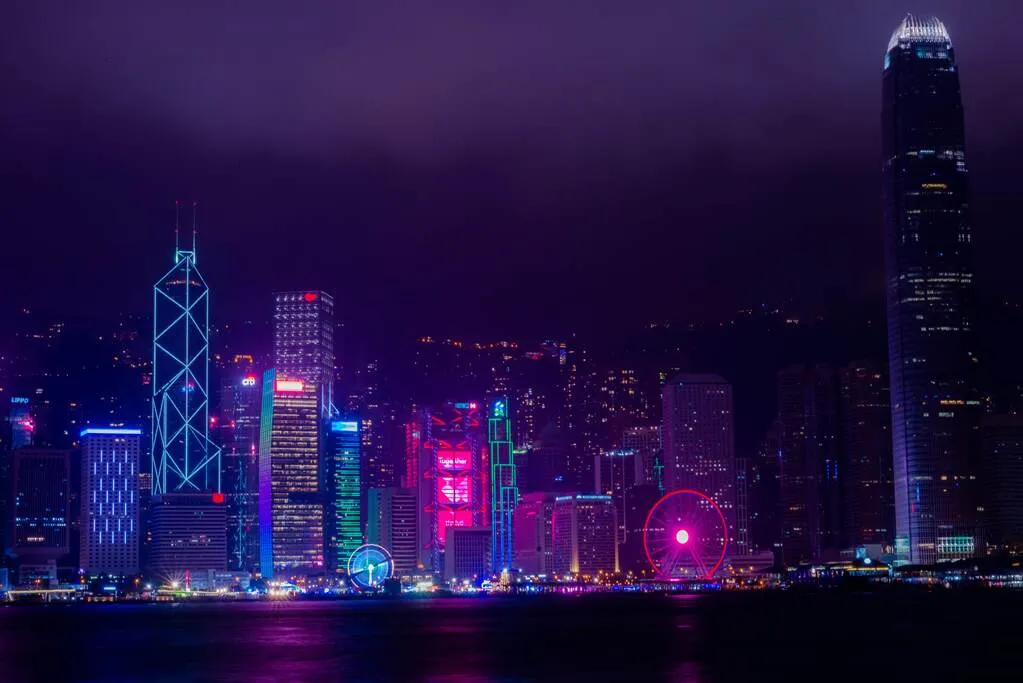 ズームで撮った香港の風景