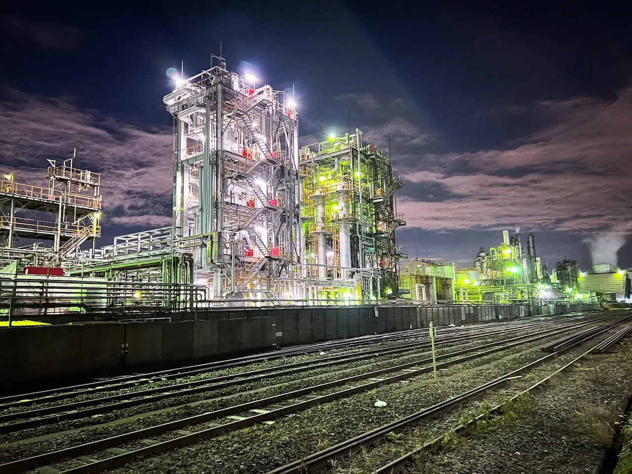 工場の配管ディテール