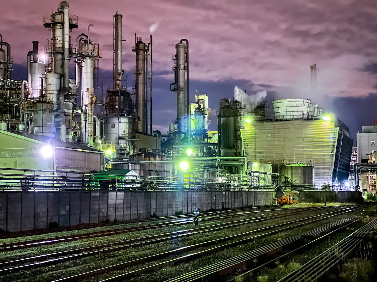 工場設備と照明