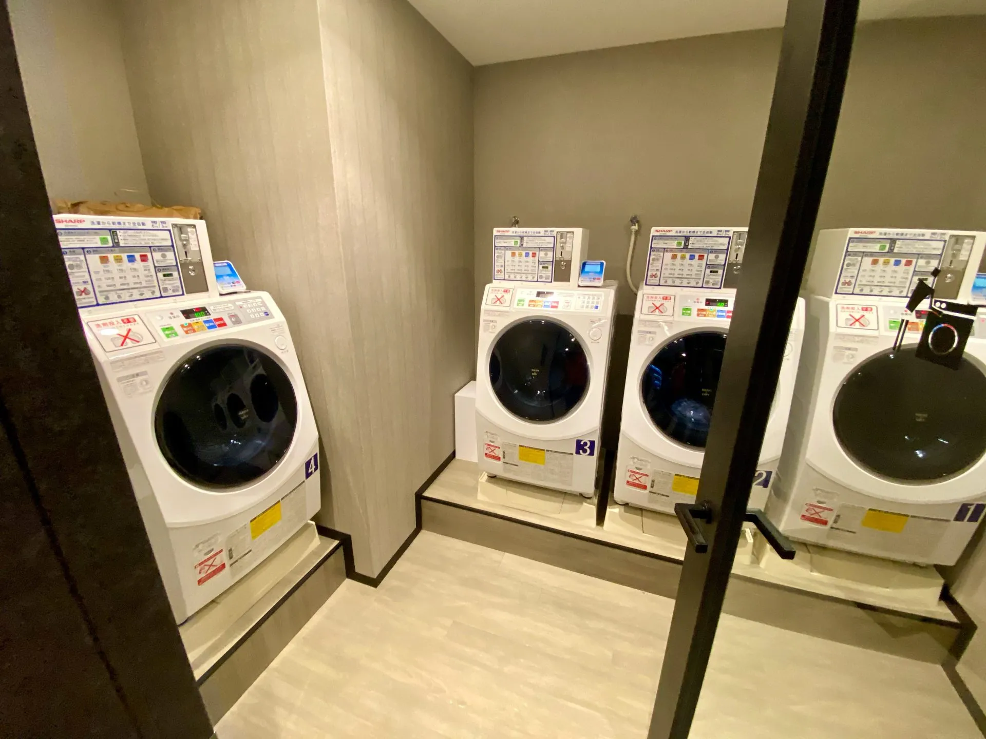 空いているジムの様子