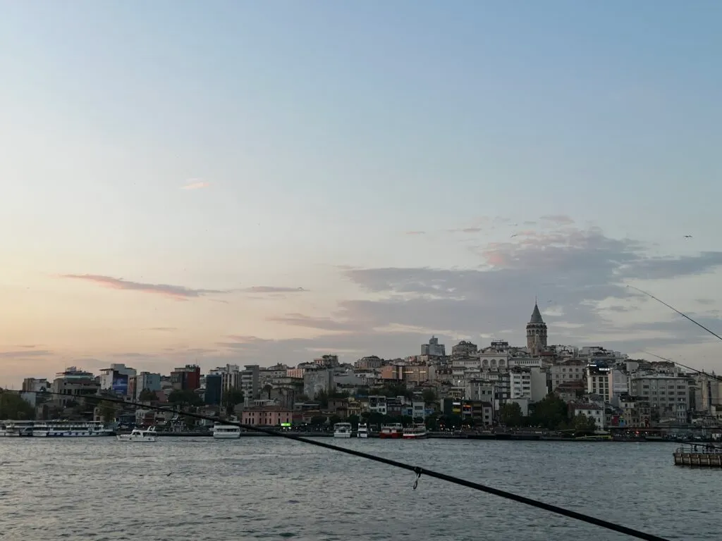 ガラタ塔付近の街並み