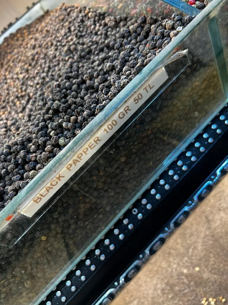 バザールのスパイス