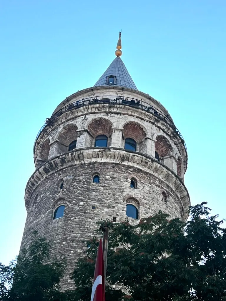 ガラタ塔の展望台