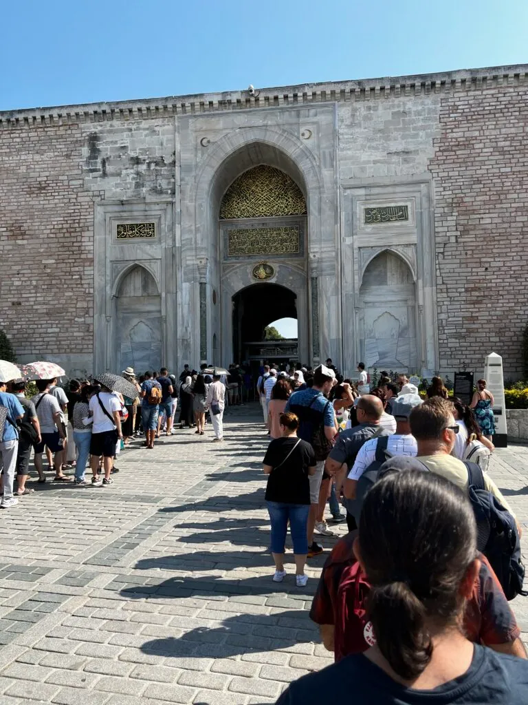 トプカプ宮殿の入口