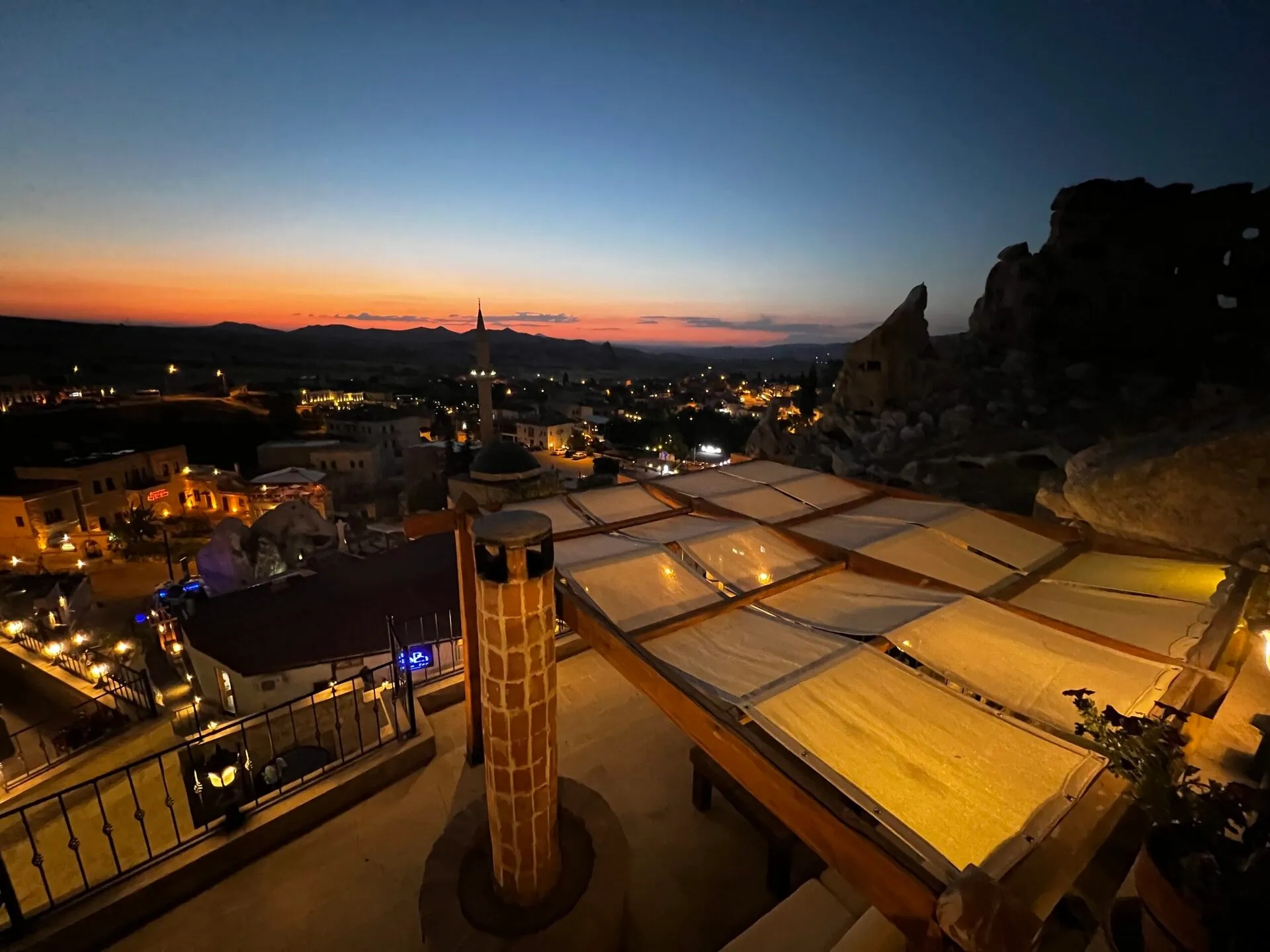 カッパドキアの夕焼け