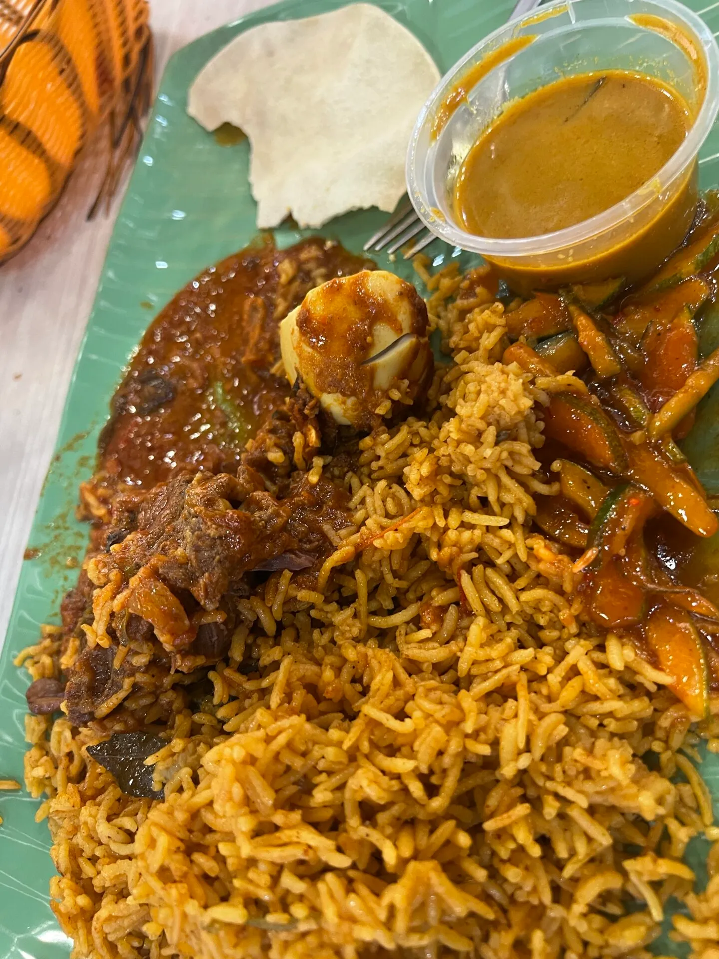 インド街の風景