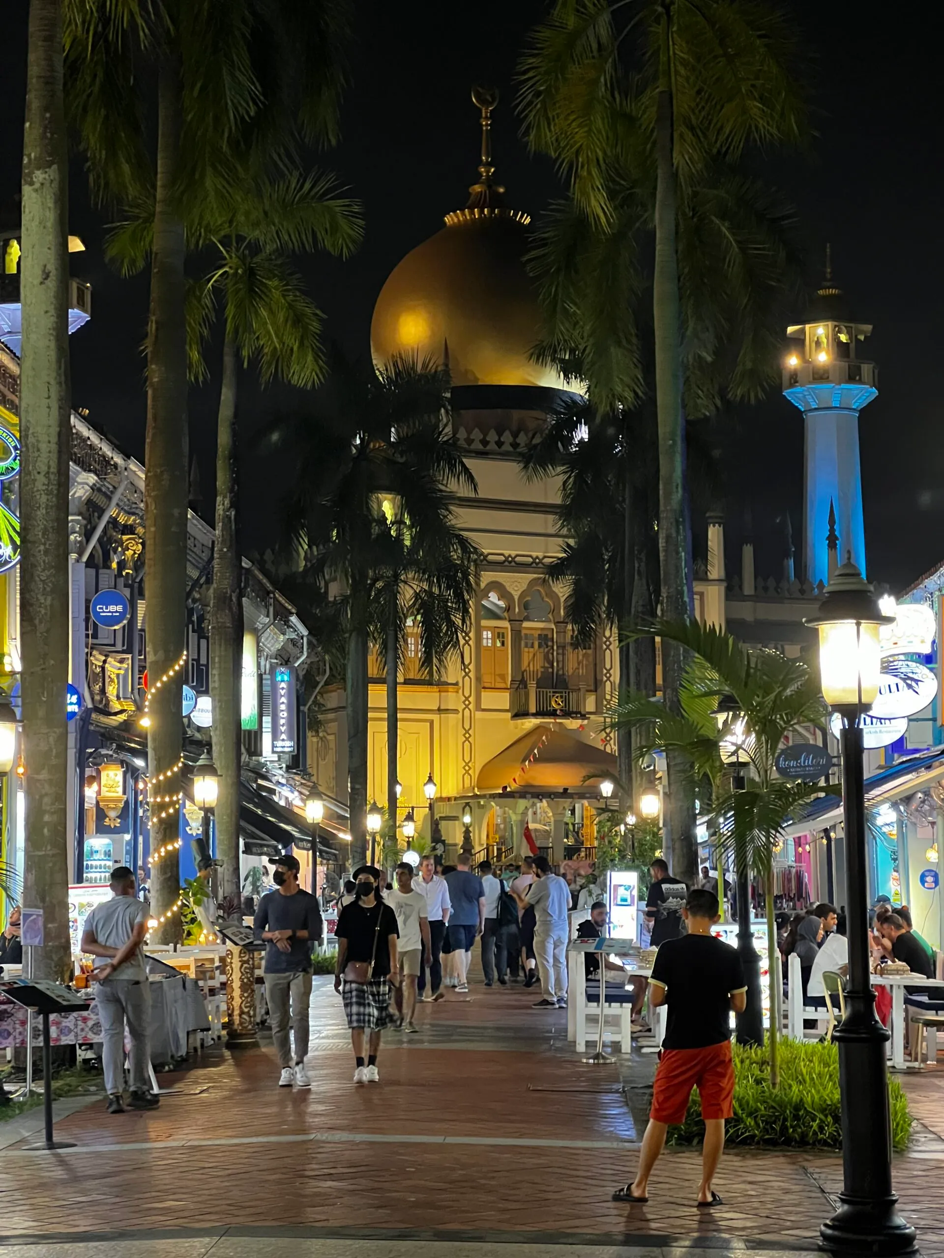 モスク周辺のトルコ街