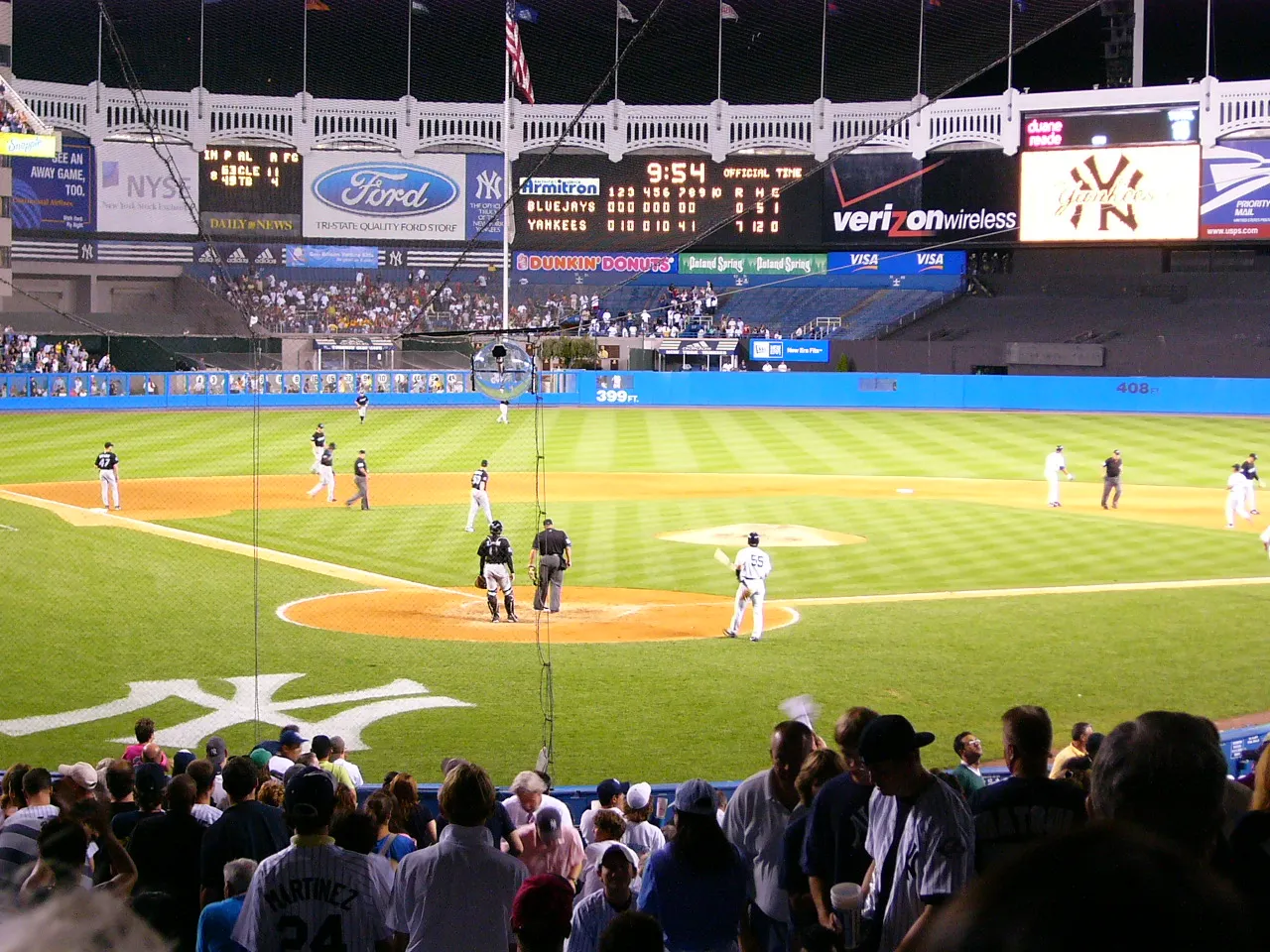 メジャーリーグの試合観戦