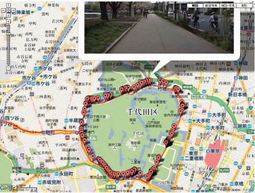 皇居外周サイクリング