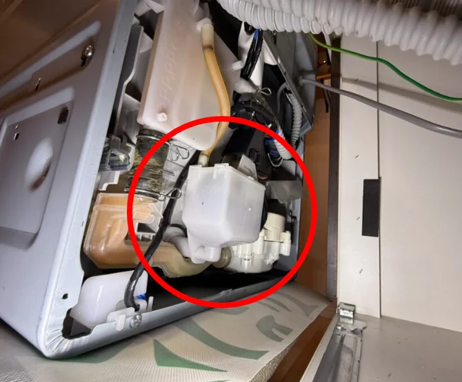 Panasonicビルトイン食洗機をDIY修理